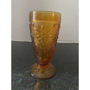 Tiara Sandwich 6" Amber Iced Tea Glass